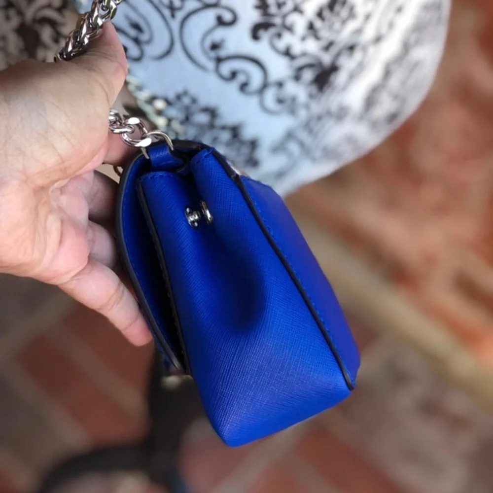 Michael kors Tina small clutch crossbody leather